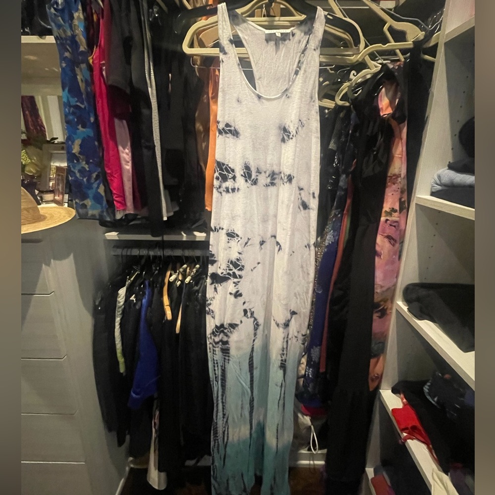 Red Haute tie dye dress. Worn once